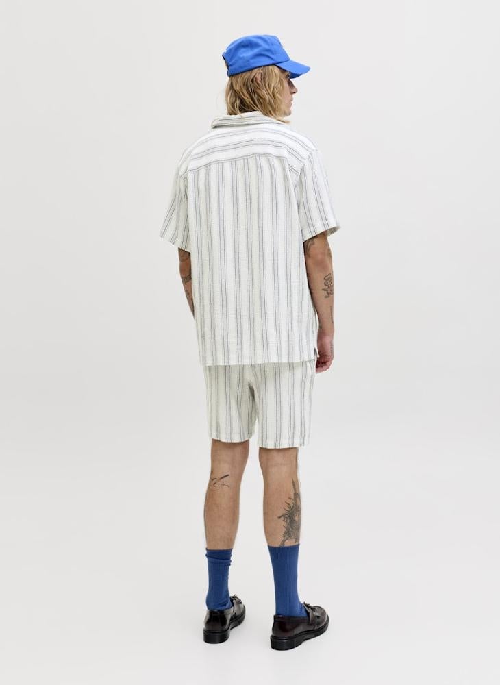 JACK & JONES Striped Short Sleeve Shirt - Image 2